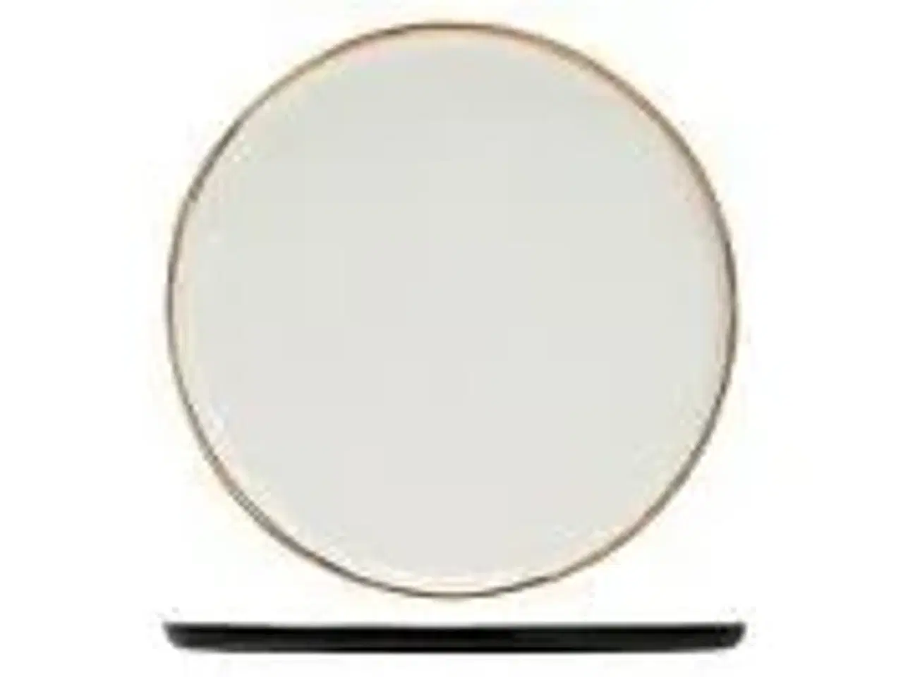 Billede 1 - 12 stk. Tallerken melamin lysgrå 270 mm Plato