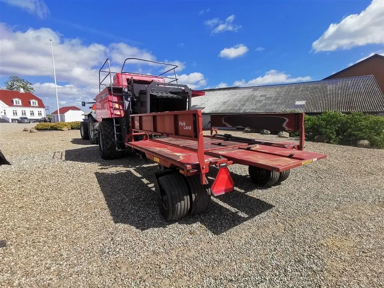 Billede 6 - Massey Ferguson 2190 m/parkland vogn 36000 baller høstklar