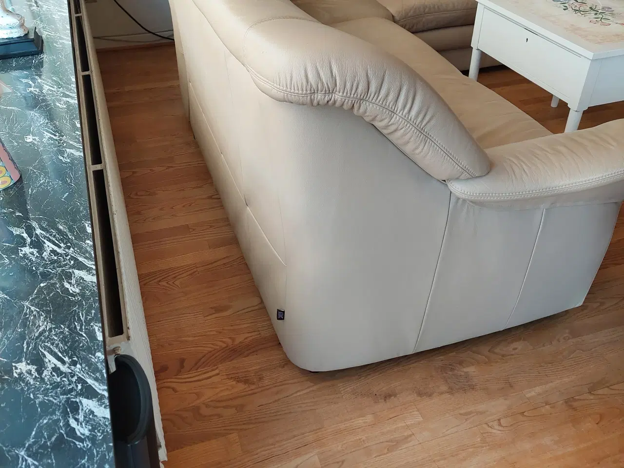 Billede 3 - Læder sofa