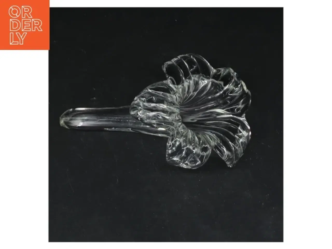 Billede 1 - Glasblomst figur (str. 11 cm)