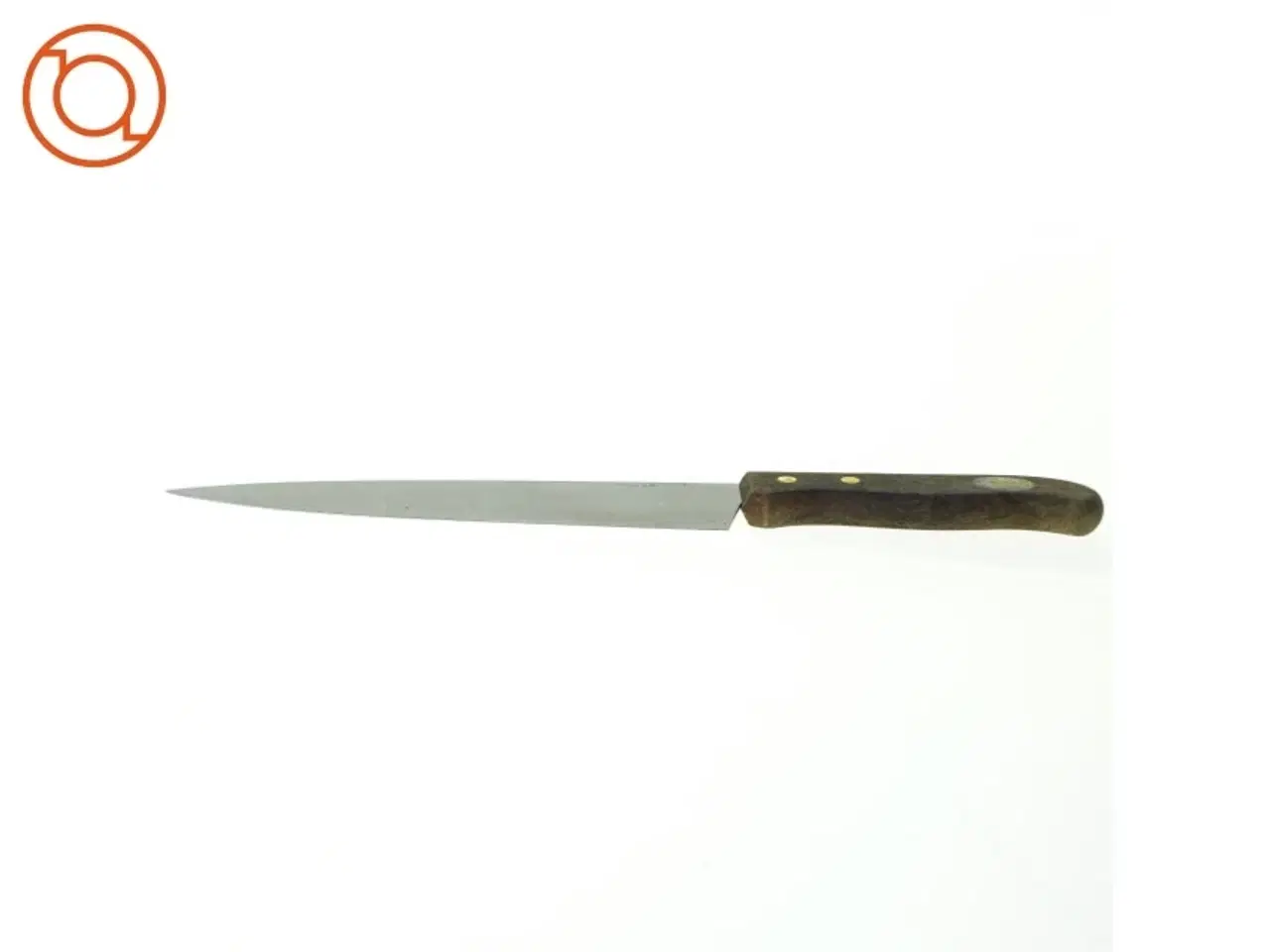 Billede 3 - Køkkenkniv med træskaft (str. 33 x 4 cm)