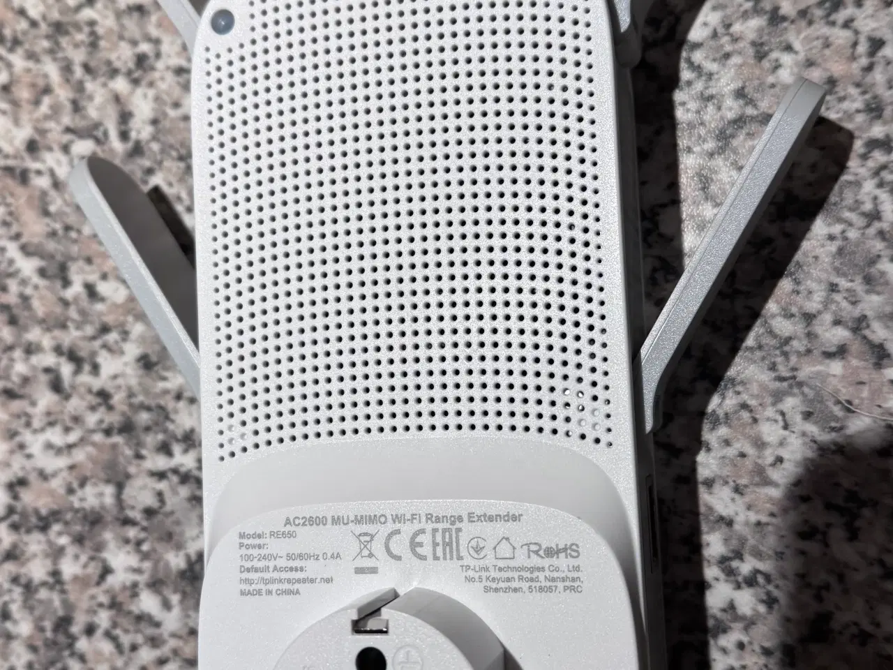 Billede 2 - Extender TP - Link RE 650 WiFi range