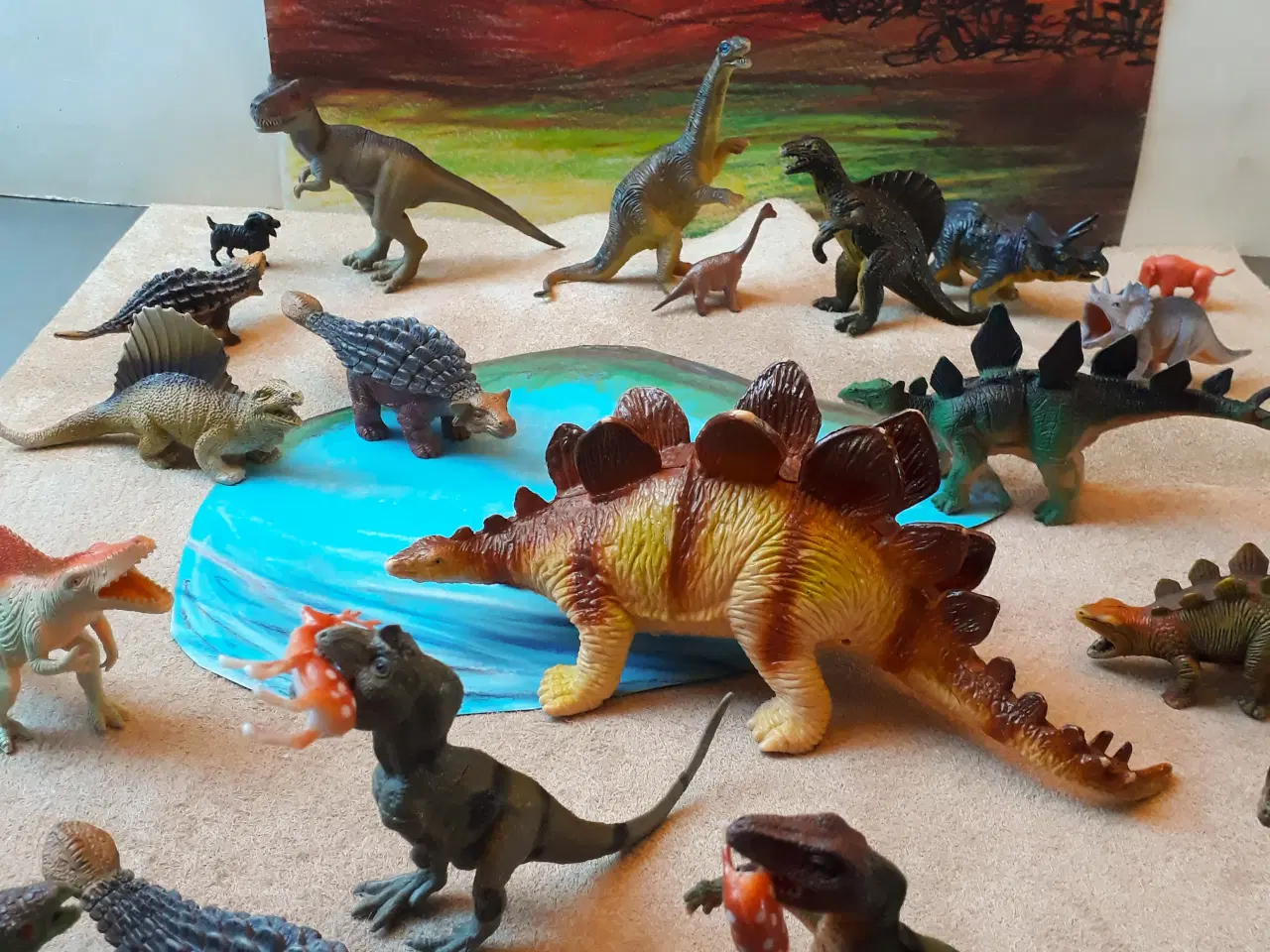 Billede 1 - 20 Dinosaur Figurer 