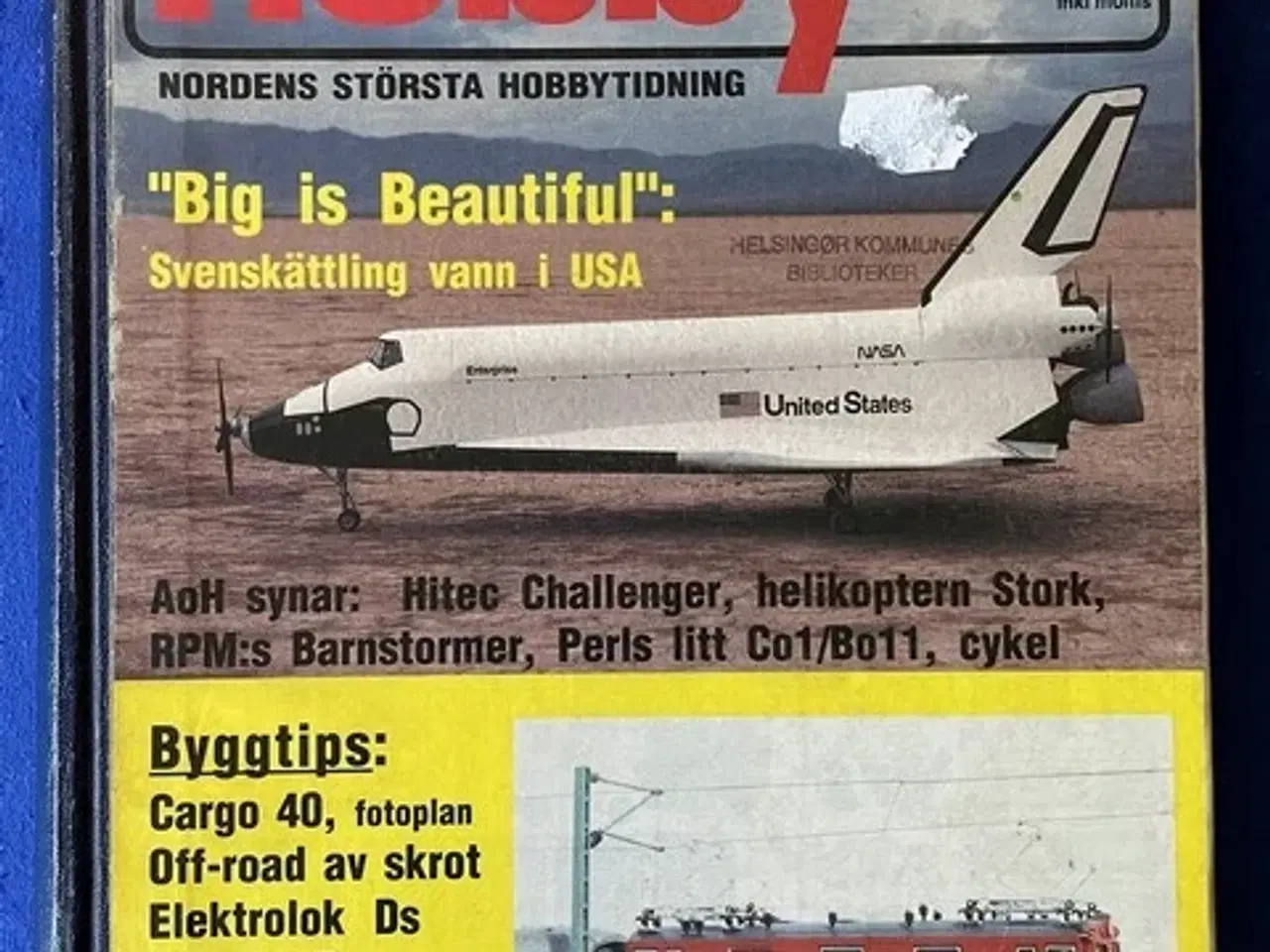 Billede 1 - Alt om Hobby - Årgang 1988 - Kasseret Biblioteksbog - Brugt