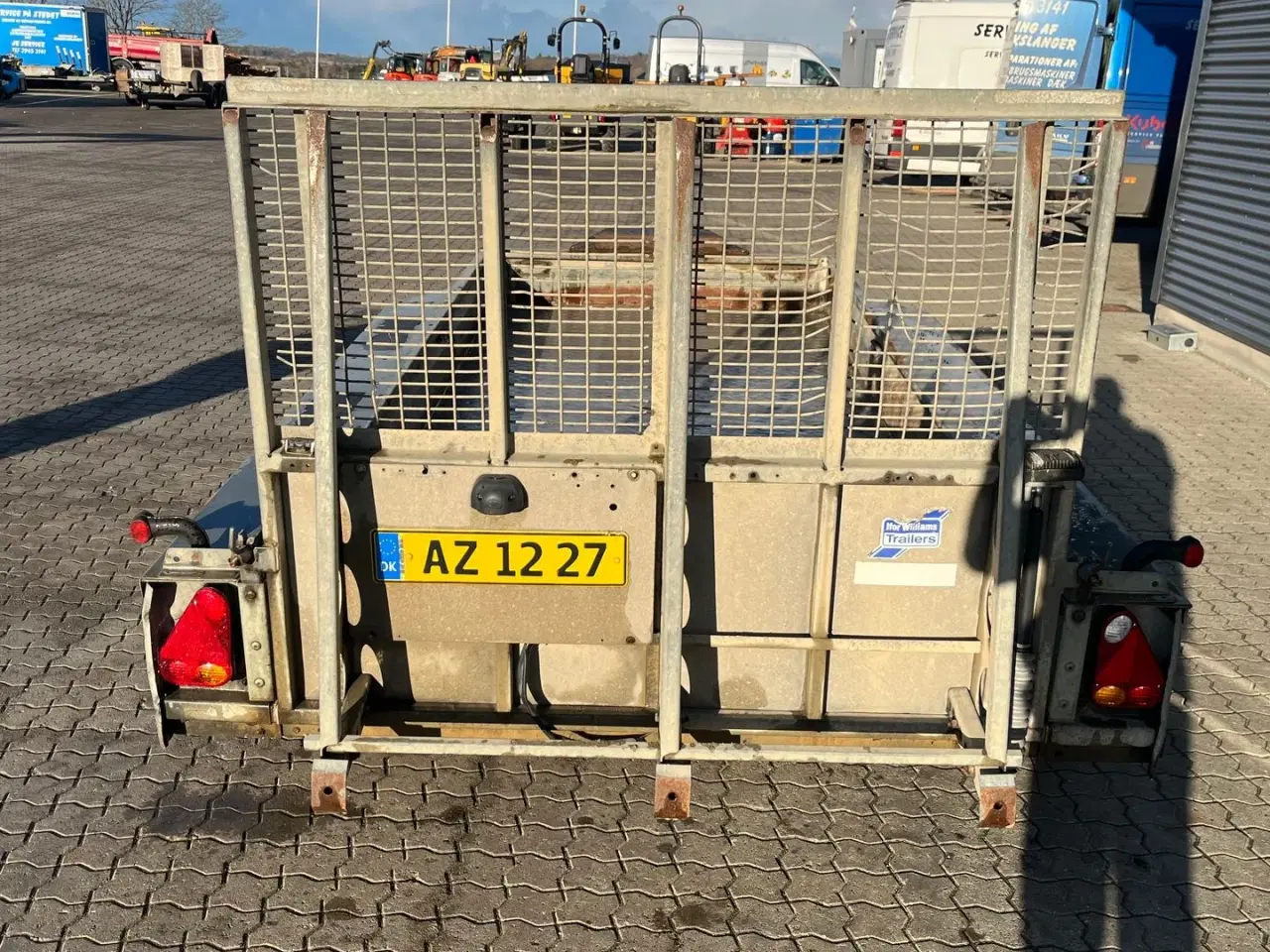 Billede 3 - Ifor Williams gx125 HD-R 3500kg maskintrailer Nysynet