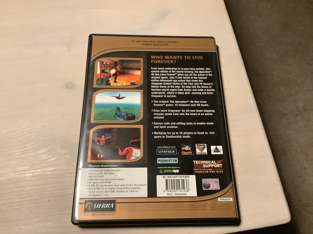 Billede 2 - No One lives forever pc spil