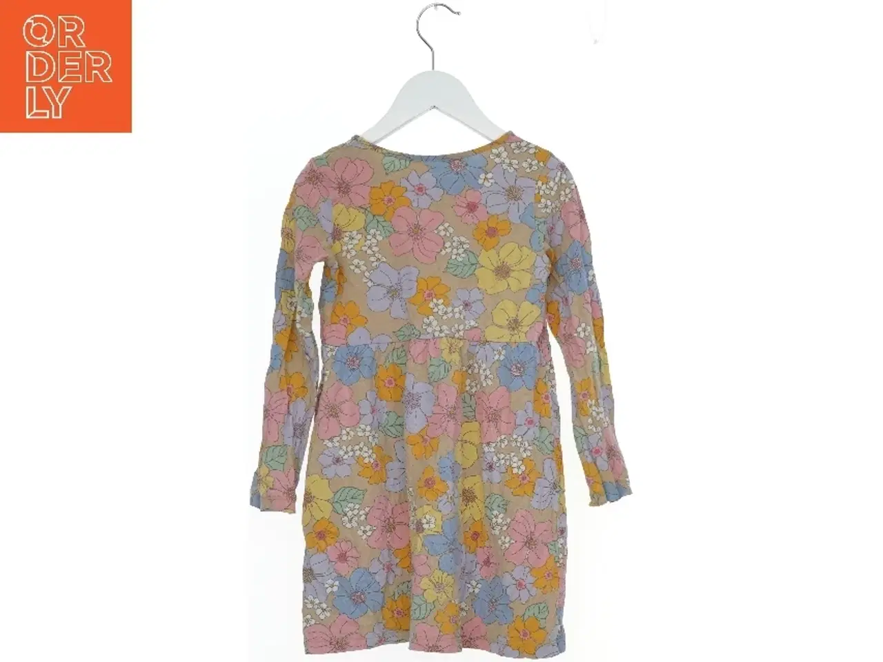Billede 2 - Langærmet blomstret kjole fra H&M (str. 128)