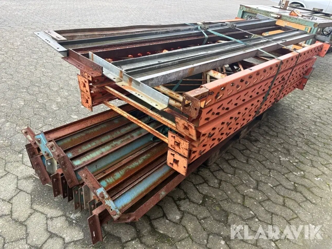 Billede 4 - Pallereol - 6 fag med 14 hylder