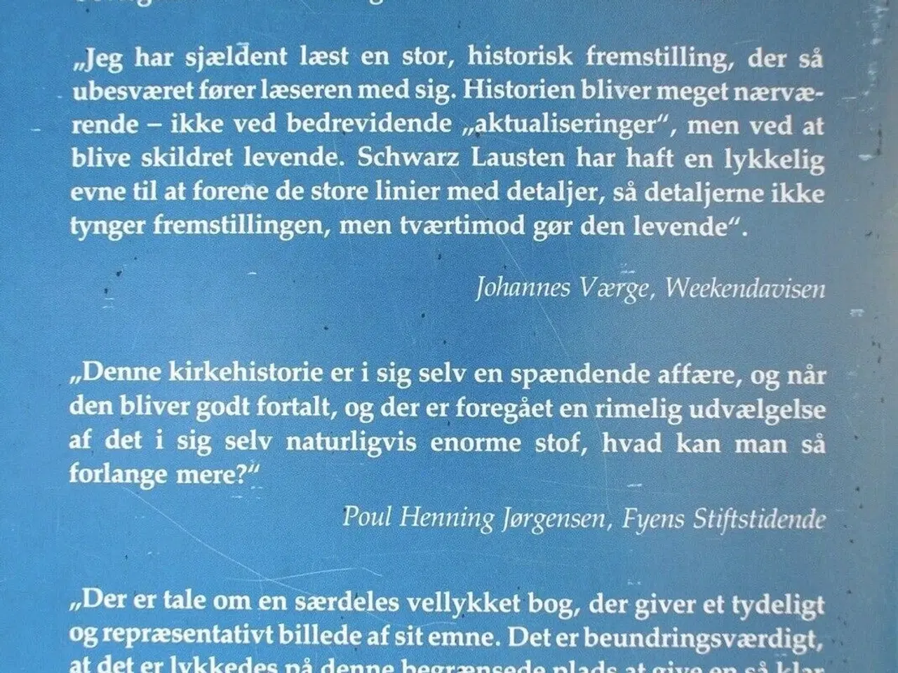Billede 2 - danmarks kirkehistorie, af martin schwarz lausten,
