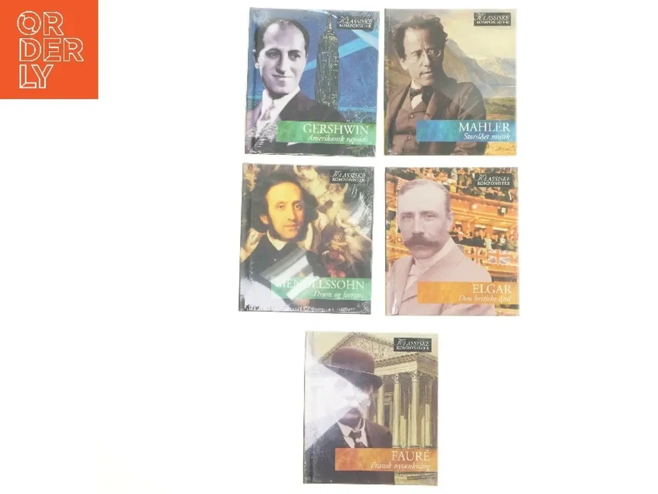 Billede 1 - CD samling af klassiske komponister (str. 13,5x15, 5 styk cm)