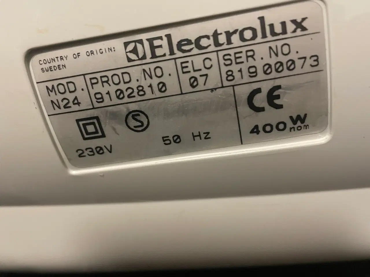 Billede 2 - røremaskine.  Electrolux