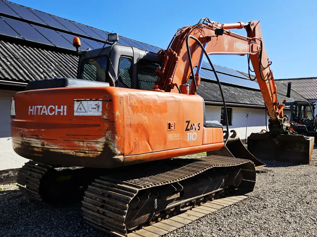 Billede 7 - Hitachi ZX110 / 10 tons / brede bånd / skovlsæt