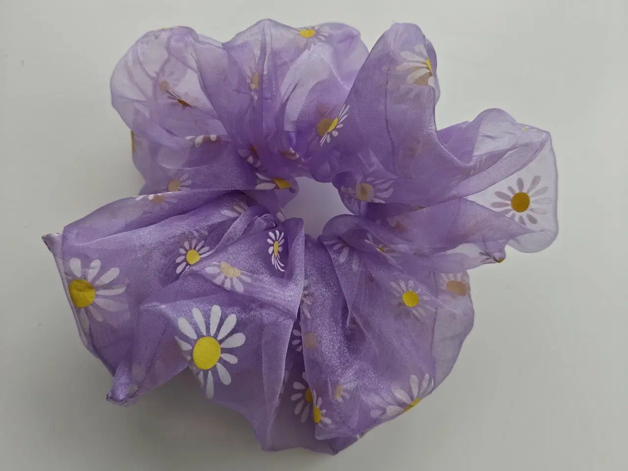 Billede 1 - Stor smuk hårelastik/scrunchie til langt hår