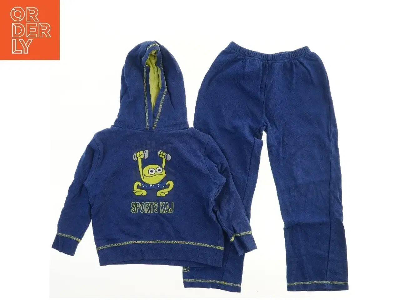 Billede 1 - Sportsdragt med hættetrøje og bukser fra Kaj Og Andrea (str. 116)