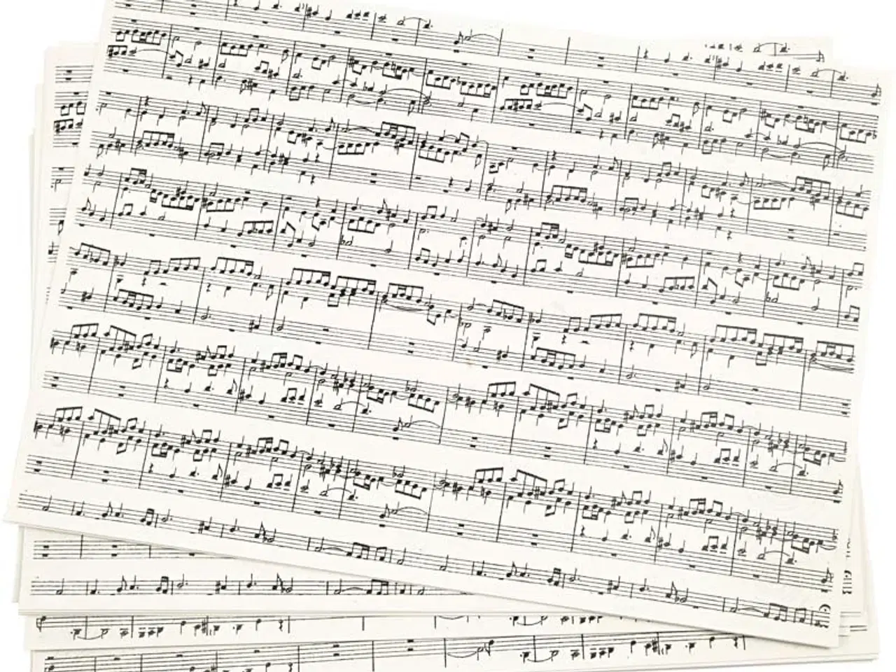 Billede 1 - Kardus med Noder, A4, 10 ark, 100 g