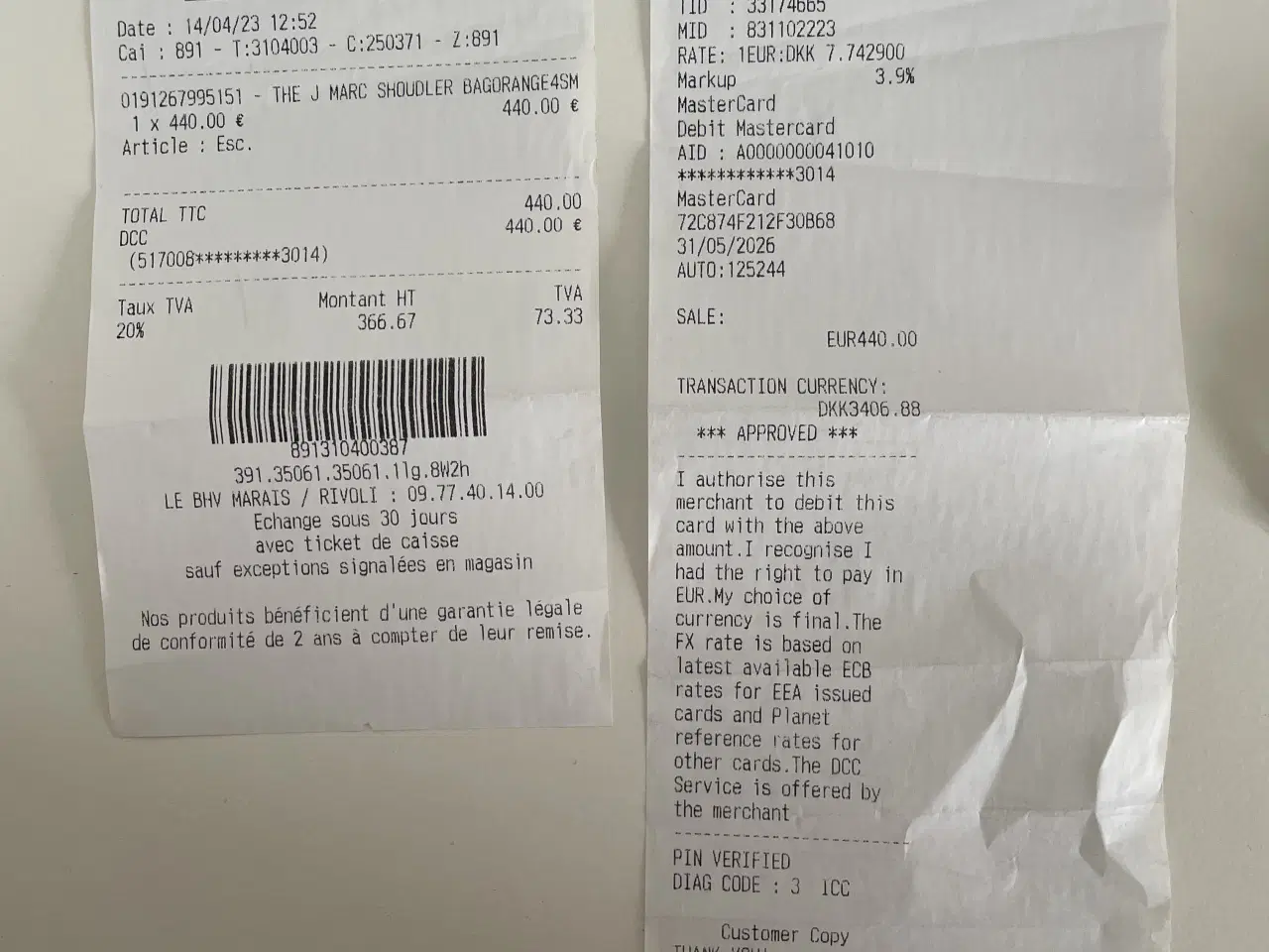 Billede 3 - Marc Jacobs orange taske 