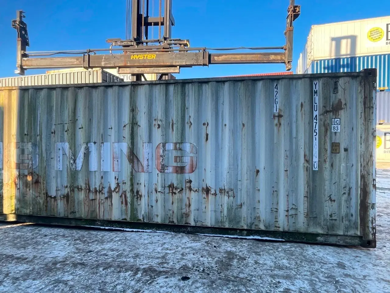 Billede 5 - 40 fods Container- ID: YMLU 475194-0 -Hvidovre 