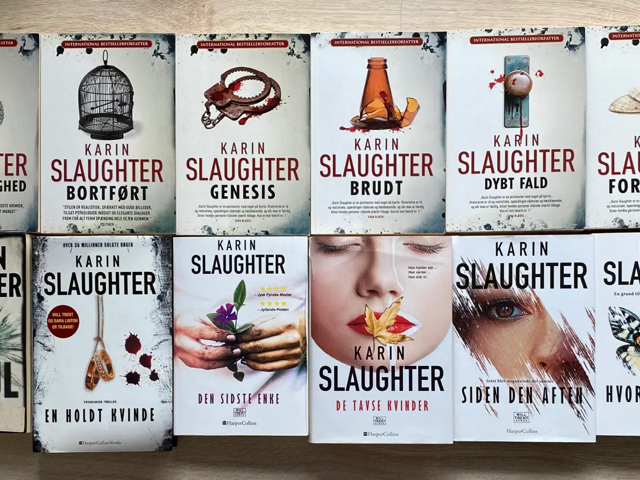 Billede 1 - Karin Slaughter - Will Trent-serien alle 12 bøger