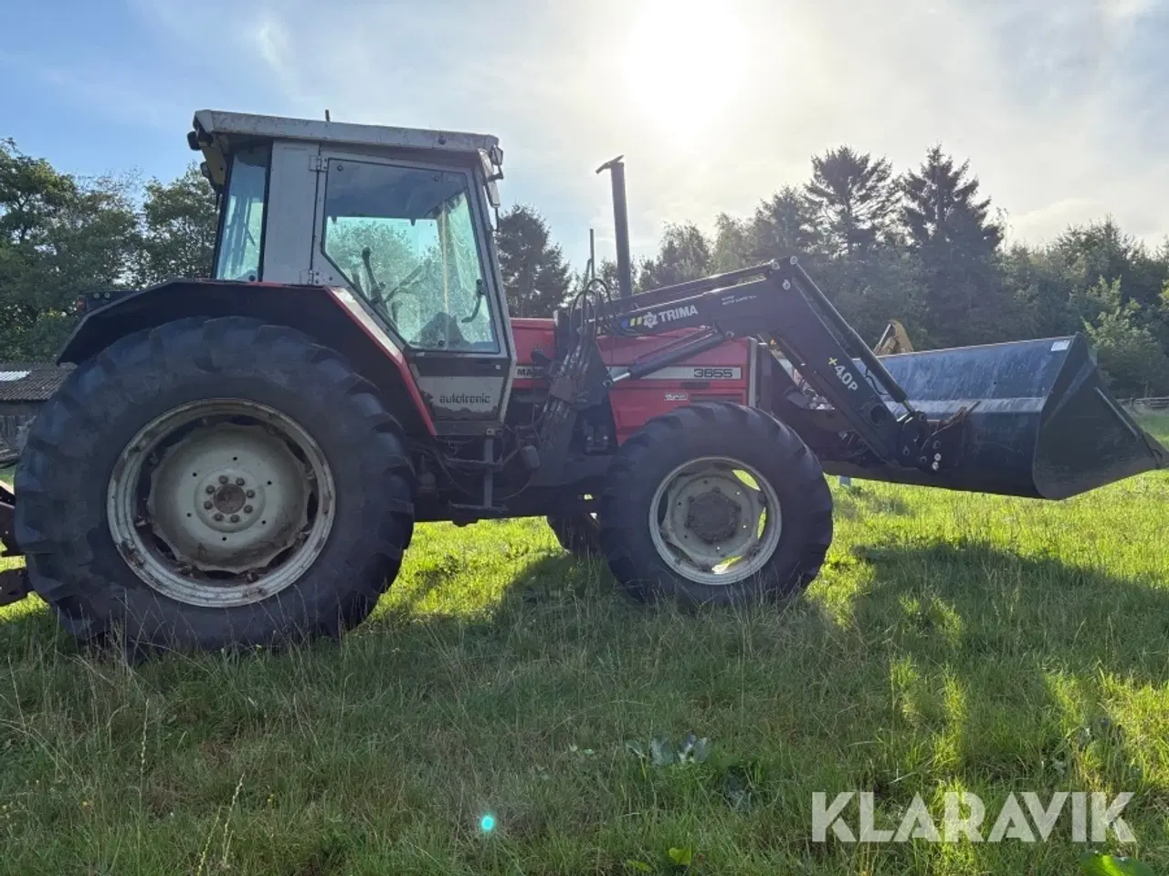 Billede 4 - Traktor Massey Ferguson 3655