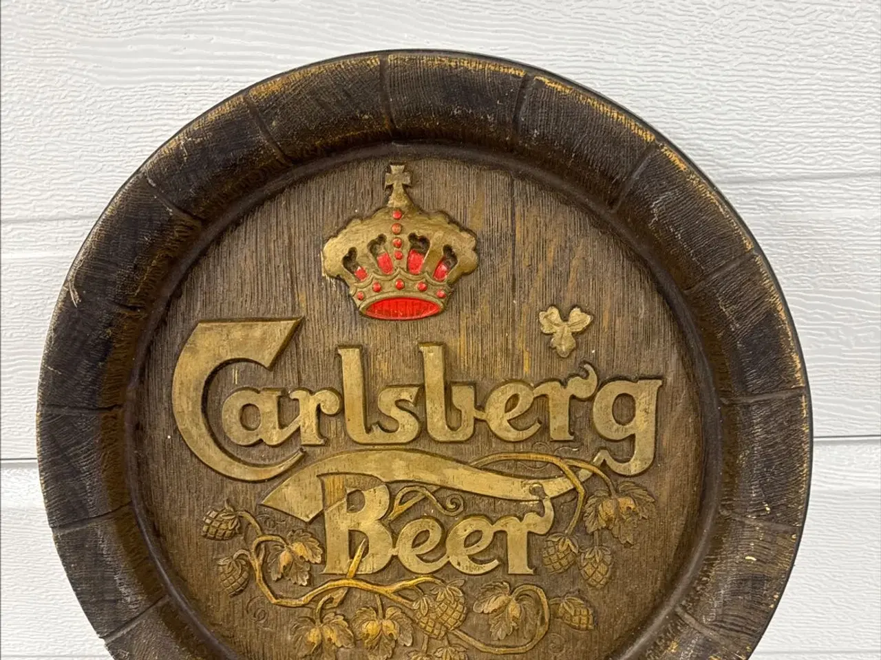 Billede 1 - Carlsberg øl skilt