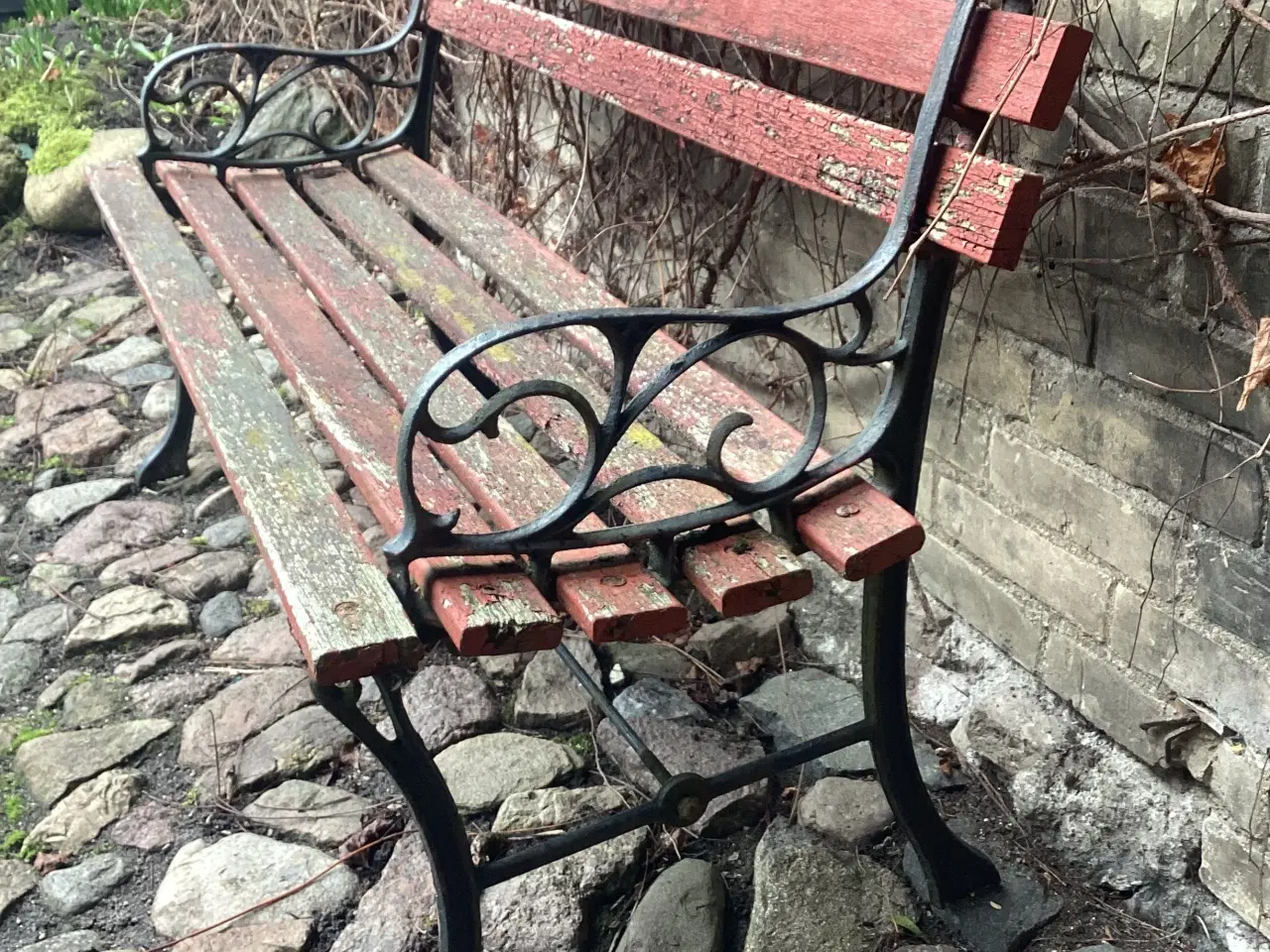 Billede 2 - Retro bænk med Støbejerns gavle