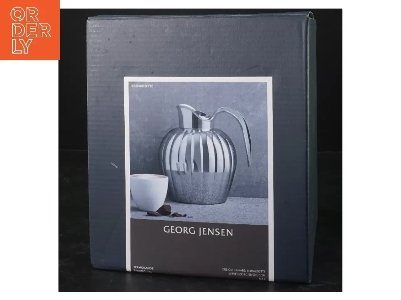 Billede 2 - Georg Jensen Bernadotte Termokande 0,8L (str. 19x17 cm)