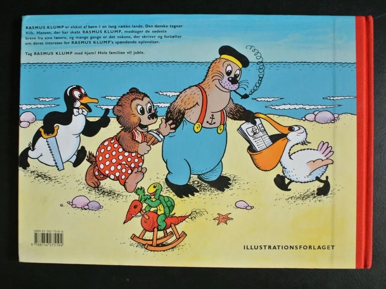 Billede 2 - rasmus klump bygger skib, af vilh. hansen, Tegnese