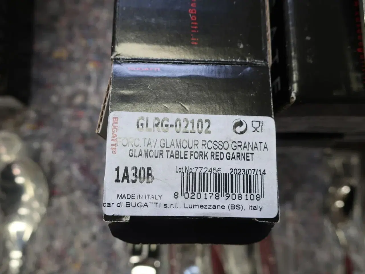 Billede 7 - 228 stk. bestik BUGATTI GLAMOUR ROSSO GRANATA