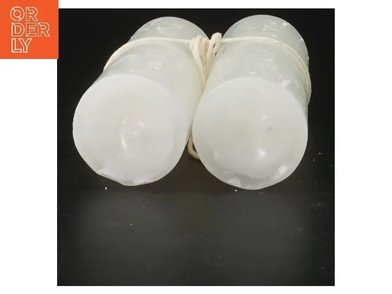 Billede 2 - Hvide bloklys 15 cm (str. 15 cm)