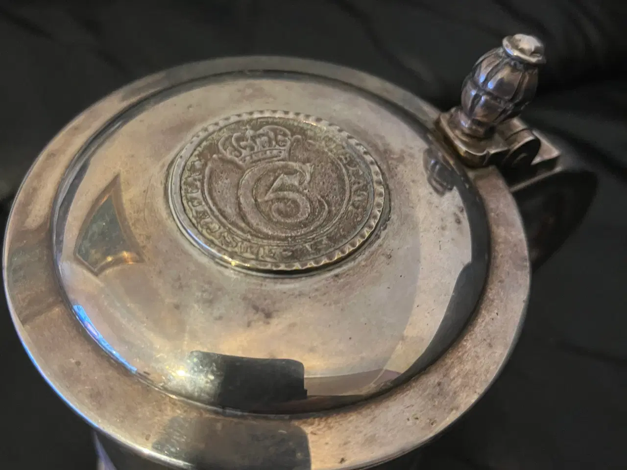 Billede 4 - Låg krus i metal