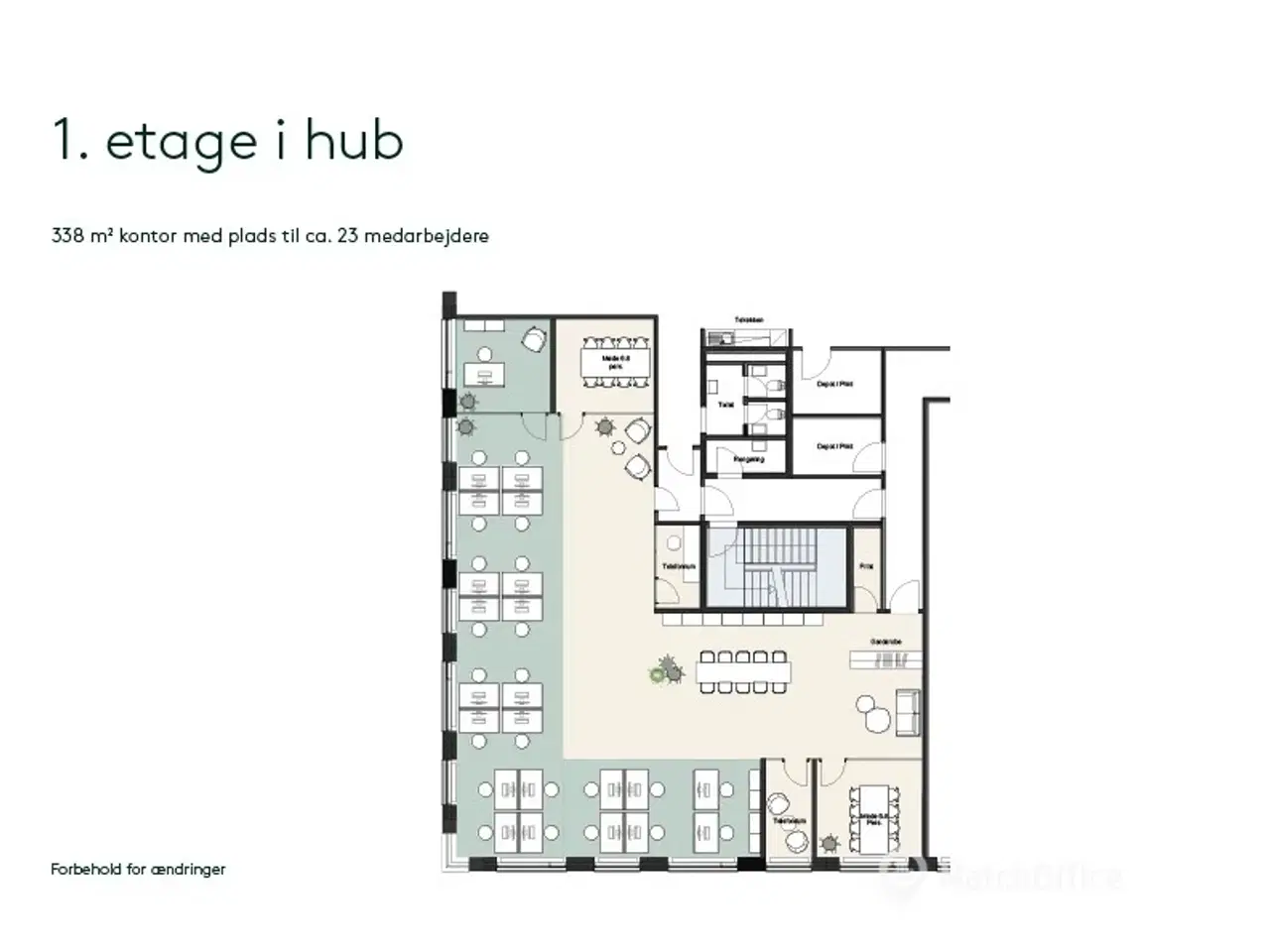 Billede 15 - Moderne kontor på 338 m²