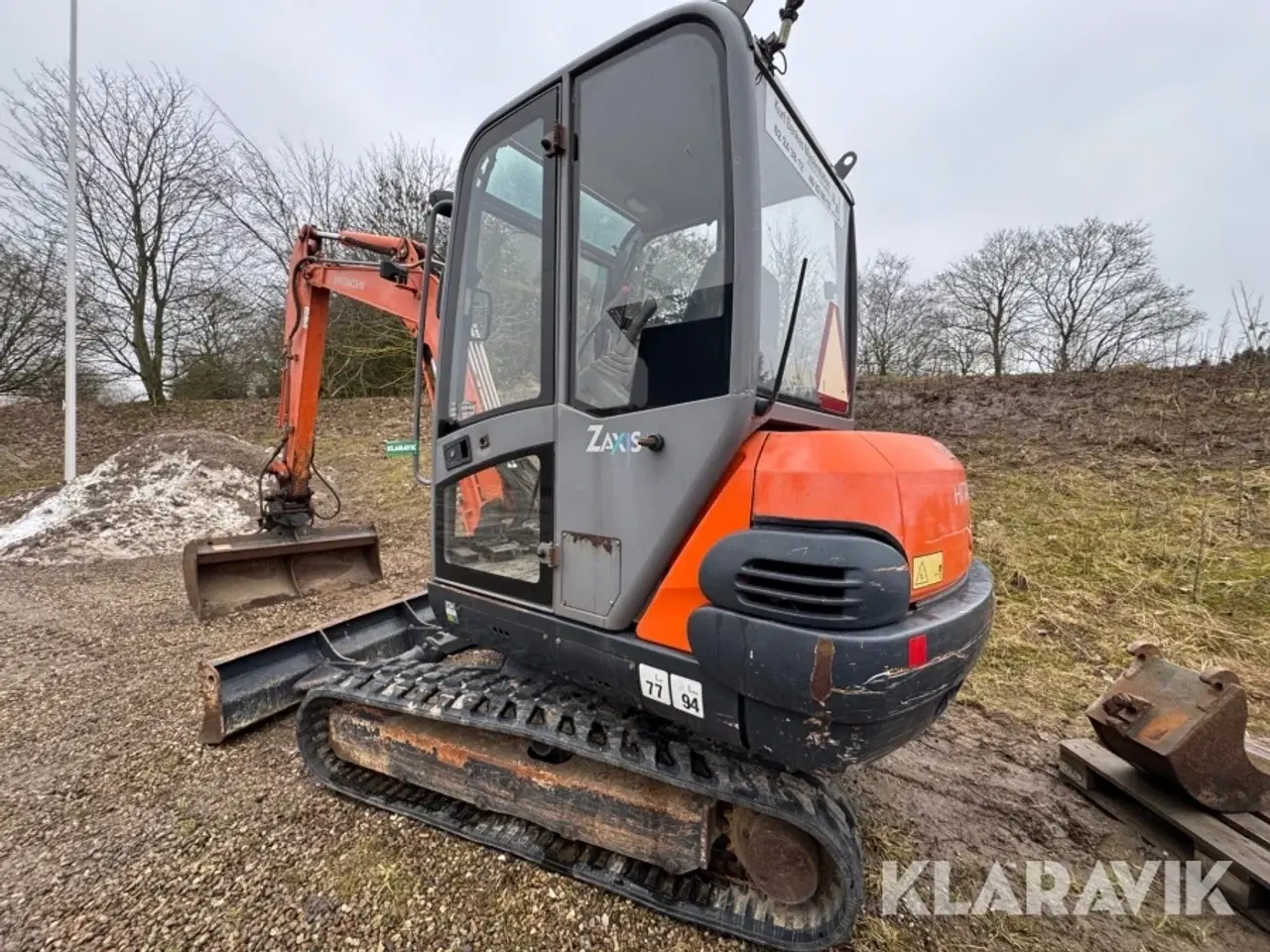 Billede 4 - Gravemaskine Hitachi Zaxis ZX35 CLR