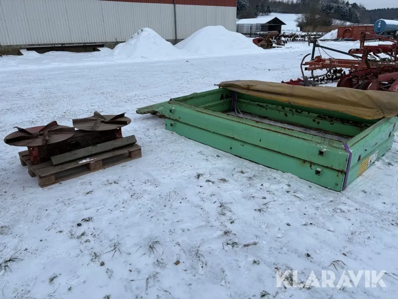 Billede 4 - Dele til kalkspreder Bredal V48