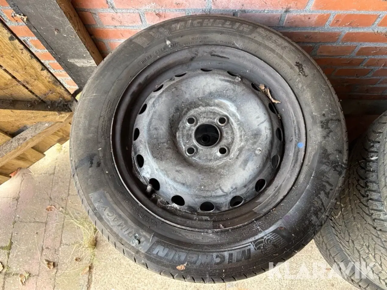 Billede 3 - Sommerdæk Michelin Primacy 4, 185/65 R15 med stålfælge