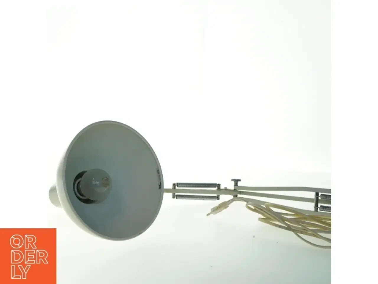 Billede 3 - Hvid arkitektlampe (str. 80 cm)