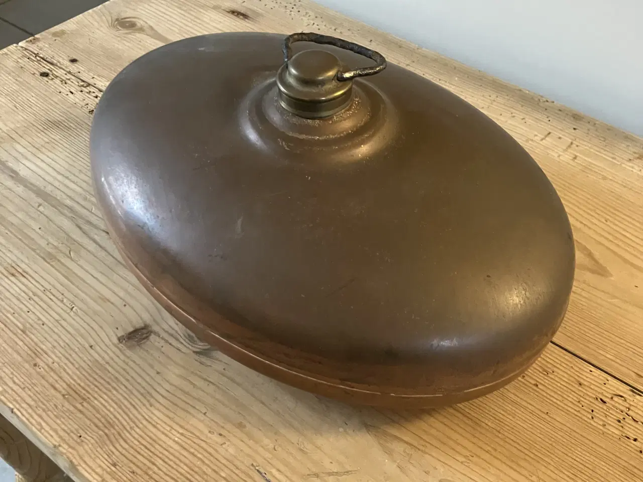 Billede 1 - Antik kobber varmdunk