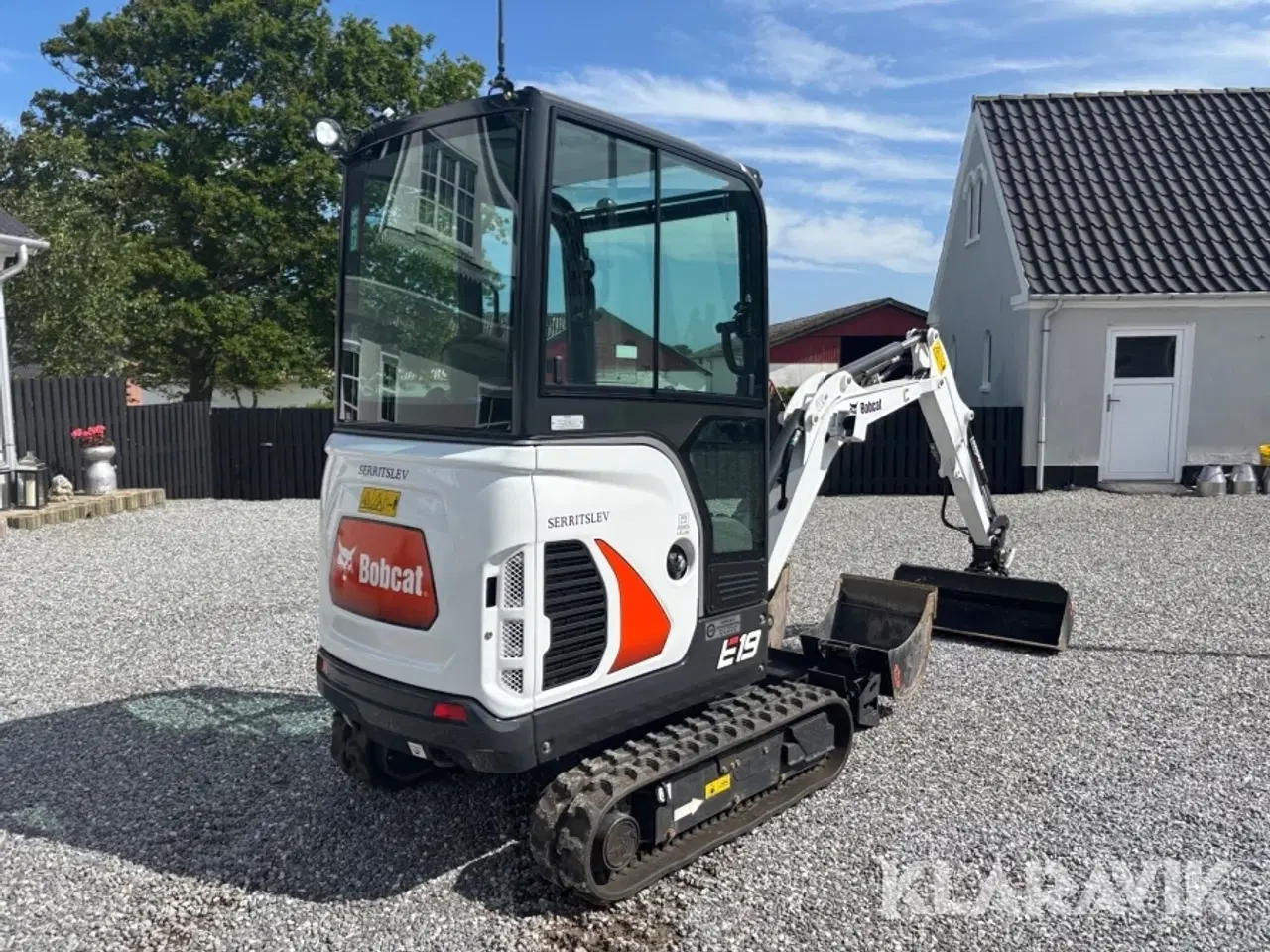 Billede 5 - Gravemaskine Bobcat E19 med Tiltman