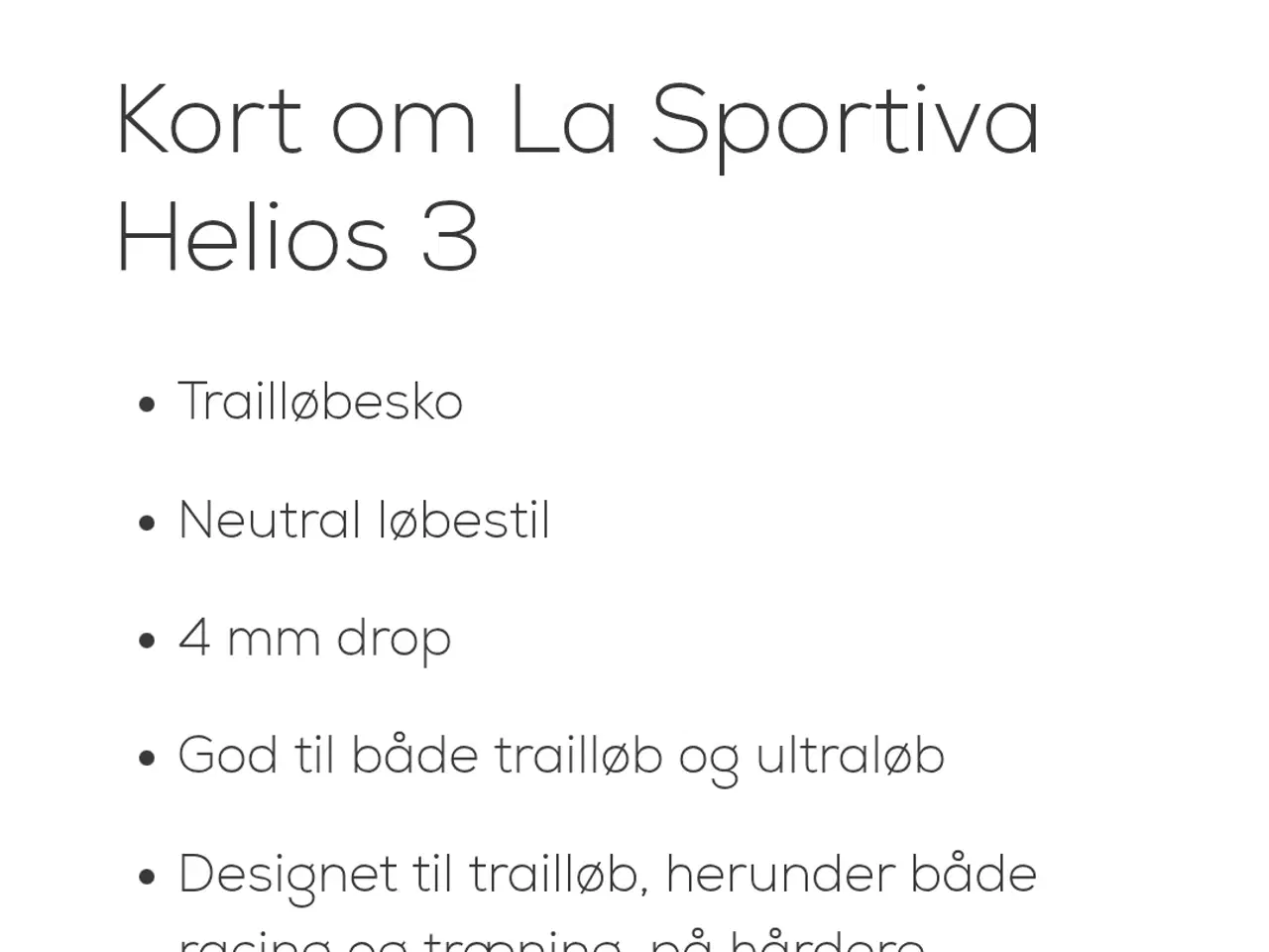 Billede 7 - Trail løbesko, Woman La Sportiva Helios III 