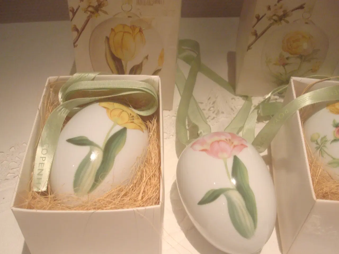 Billede 3 - KGL påskeæg (GÅSEÆG 10 cm høje) Royal Copenhagen.