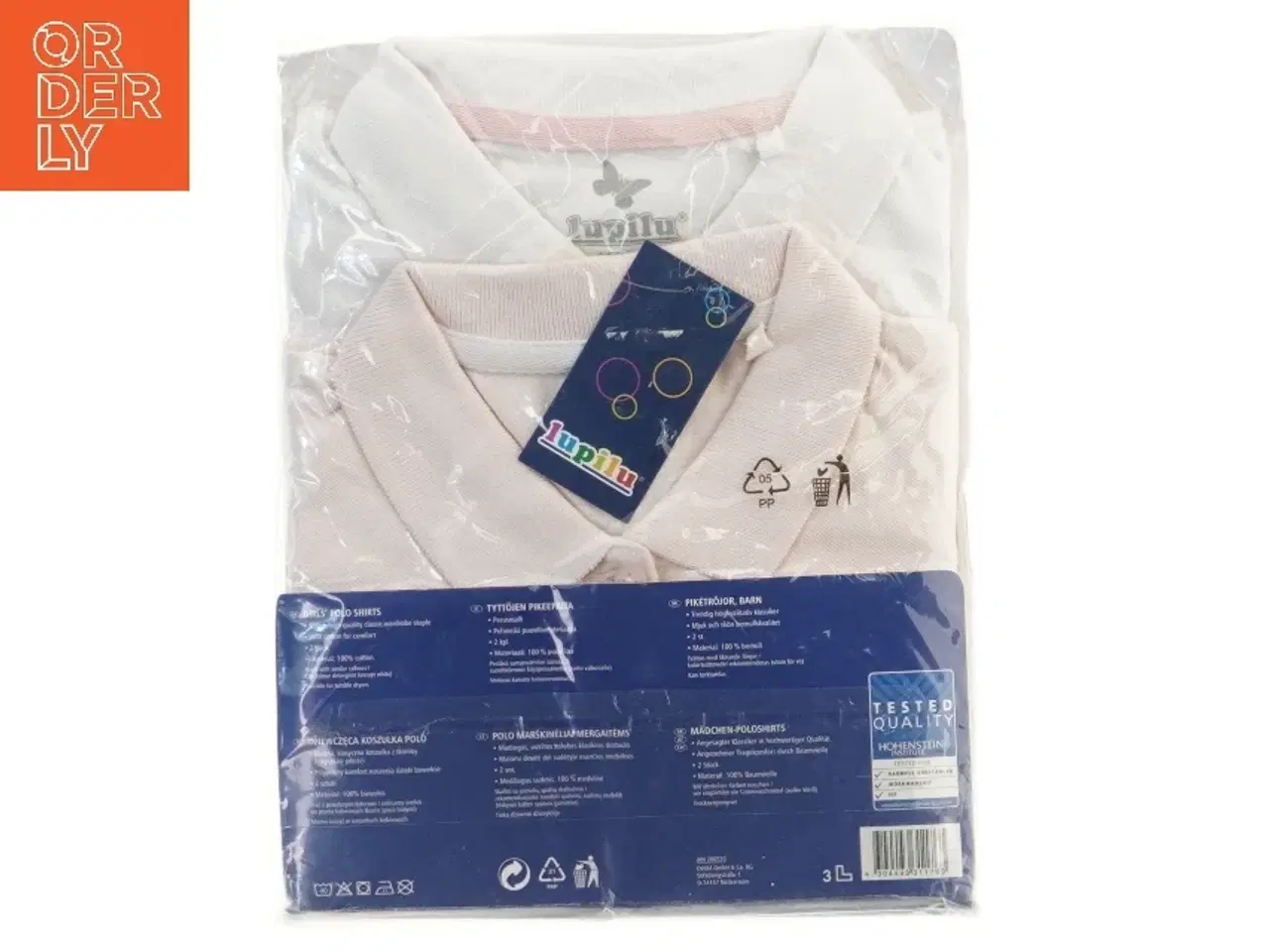 Billede 2 - Pigepolo-shirts pakke fra Lupilu (str. 110)