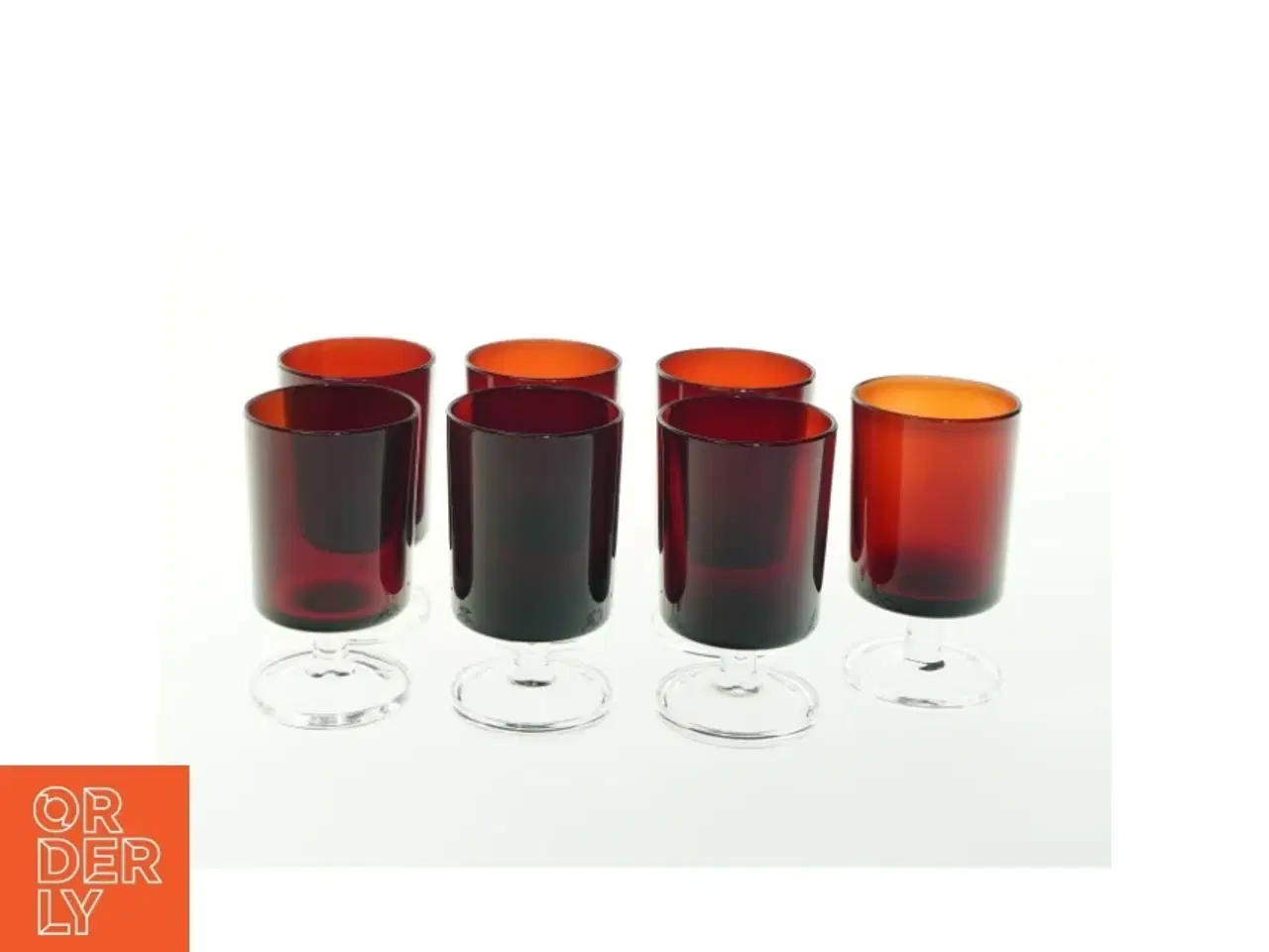 Billede 5 - Rødvinsglas (str. H 10 cm ø. 6 cm)