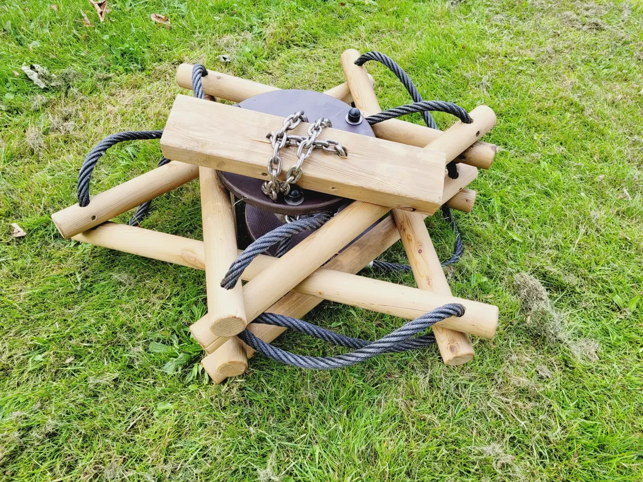 Billede 8 - Svingende Klatrestie 285 cm i PRO Legepladskvalit