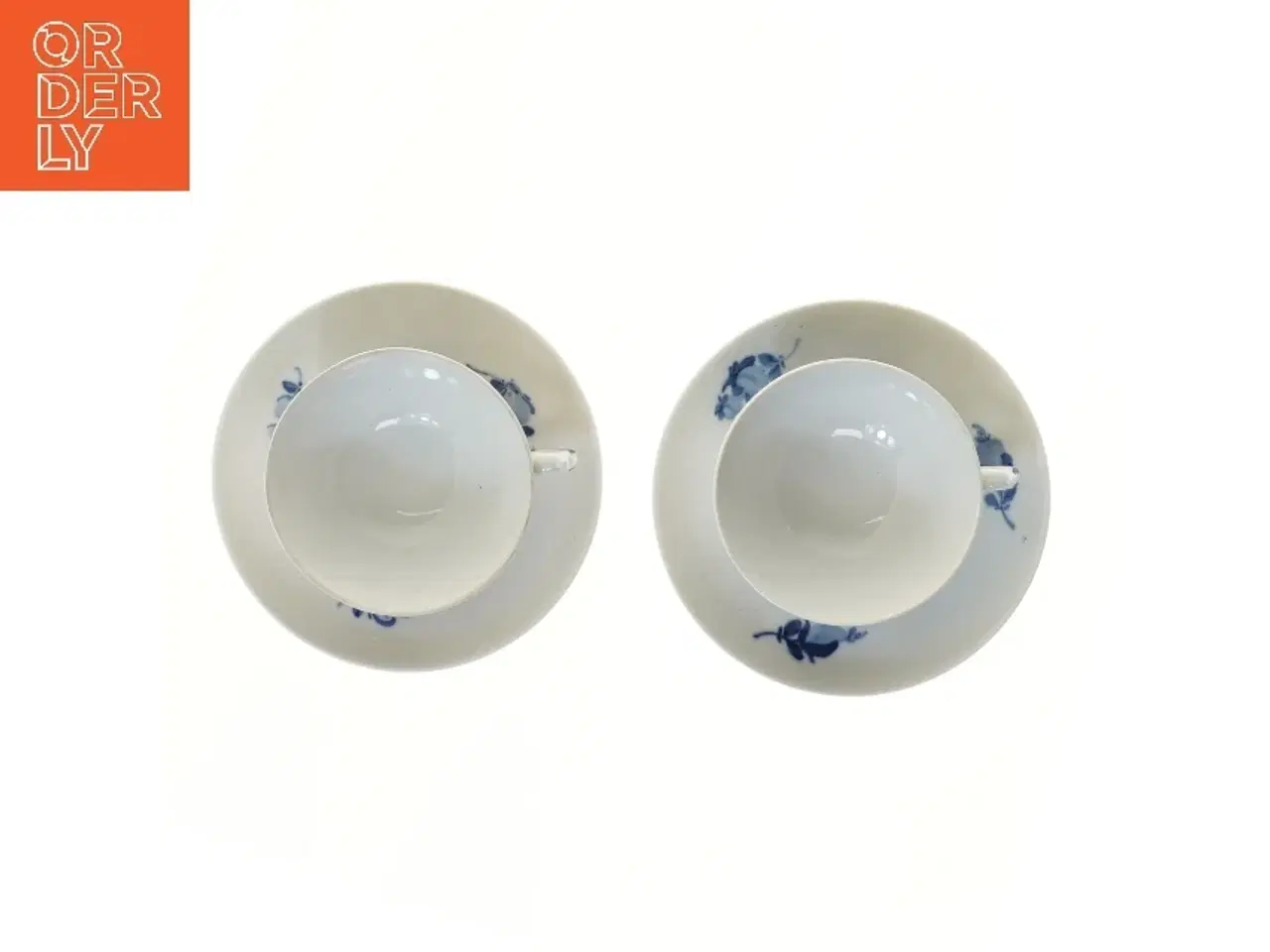 Billede 3 - 2 par the ‘ kopper fra Royal Copenhagen (str. Ø 10 & 15 cm)