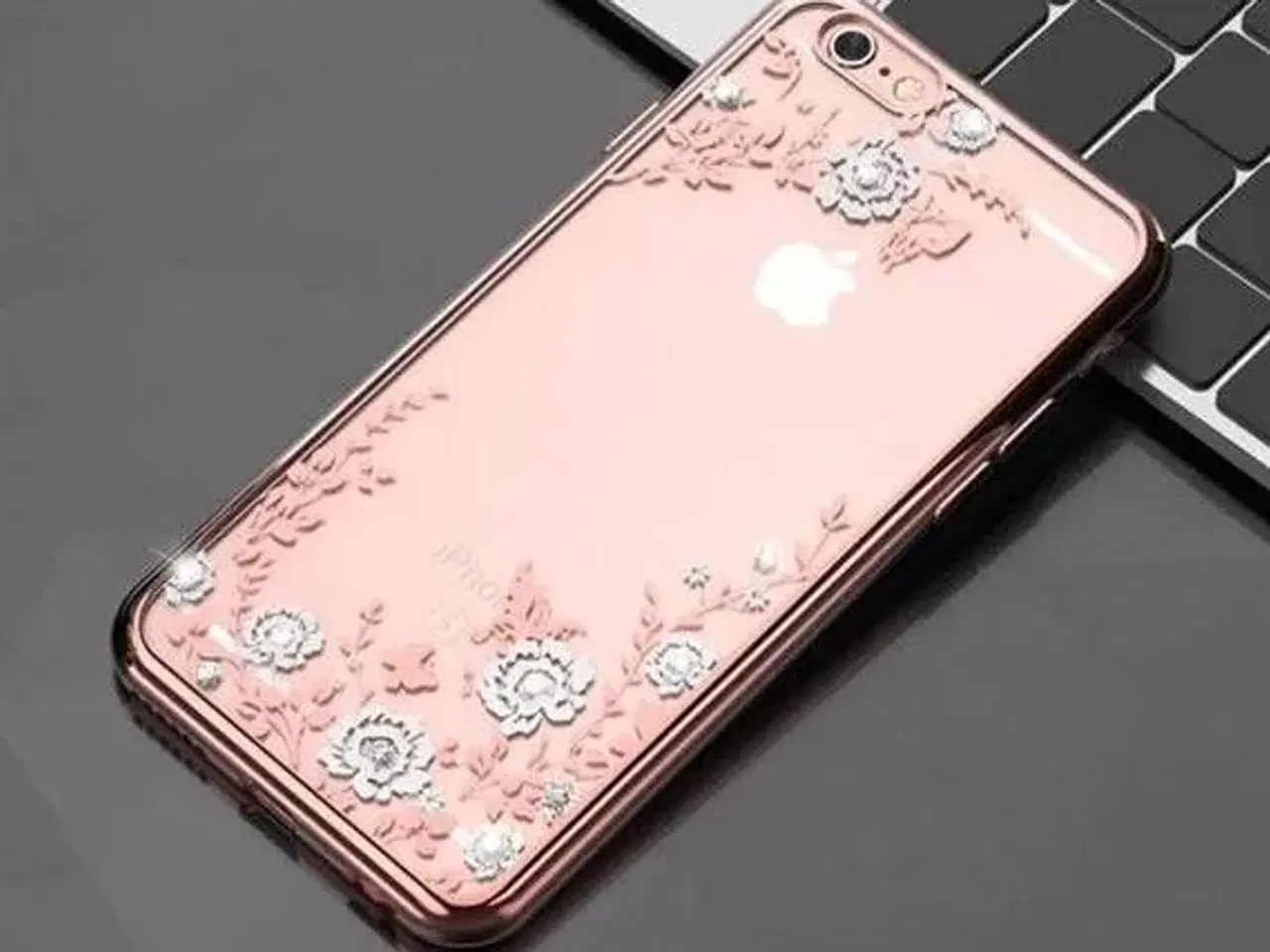 Billede 15 - Rosaguld silikone cover med similisten til iPhone 