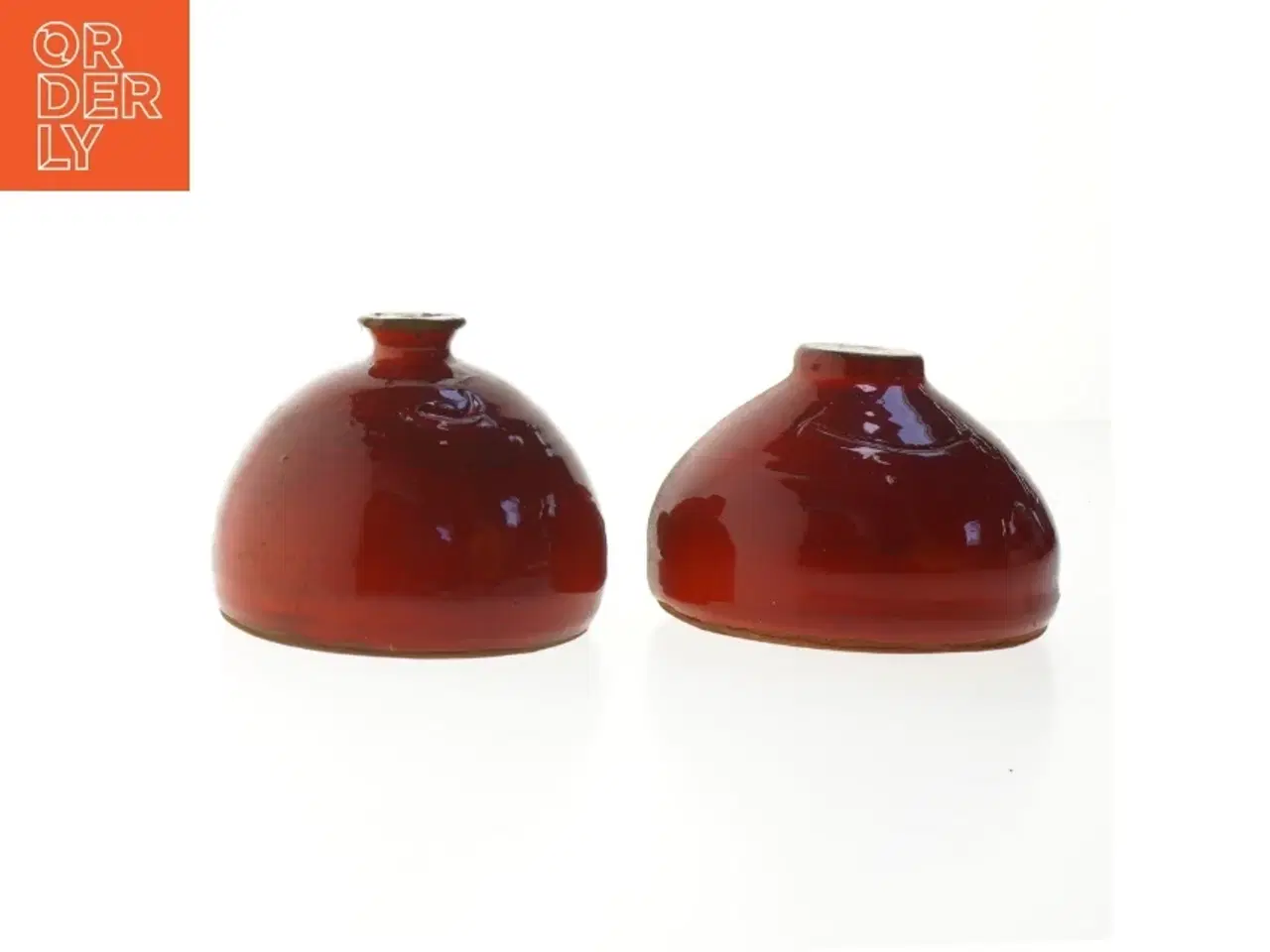 Billede 2 - Keramiske griseformede dekorationer (str. Ø 12 cm)