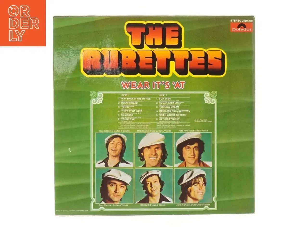 Billede 2 - The Rubettes - Wear It&#39;s &#39;At fra Polydor