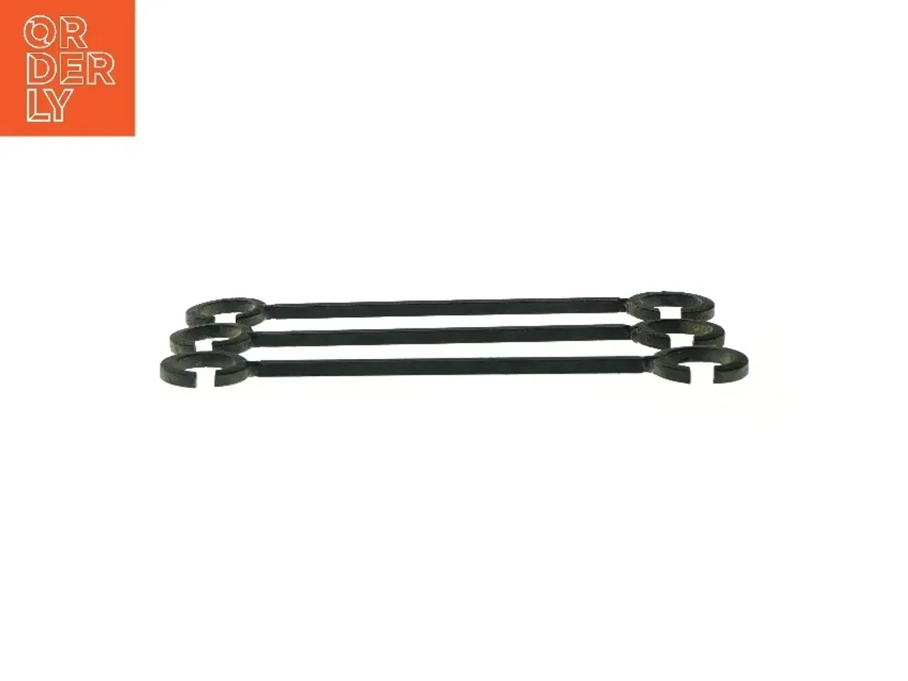 Billede 4 - Jern ting (3 stk) (str. L 33 cm)