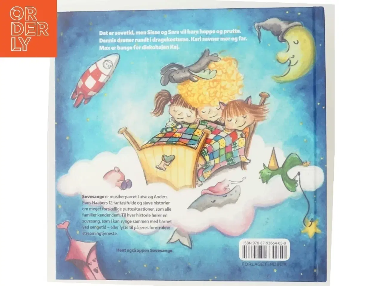Billede 3 - Sovesange : sange og historier der får dit barn til drømmeland af Luise Føns Haaber (Bog)