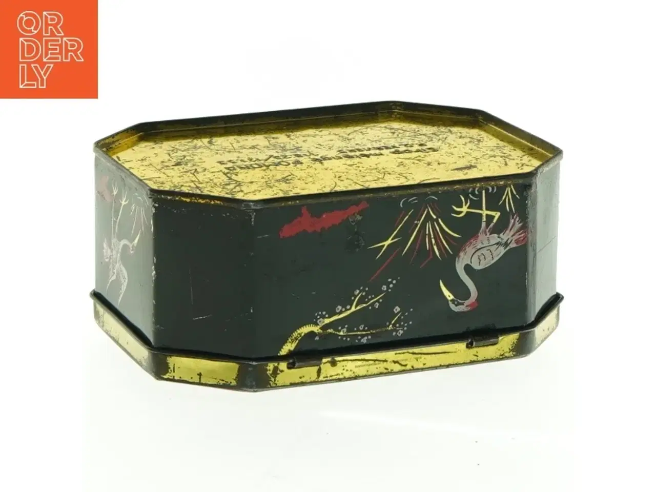 Billede 5 - Gammel metaldåse (str. 13 x 10 x 5 cm)