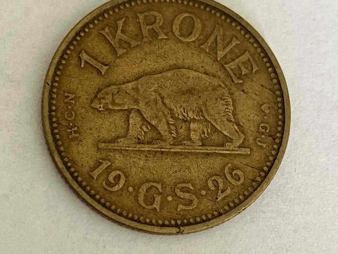 Billede 1 - 1 Krone 1926 Grønland